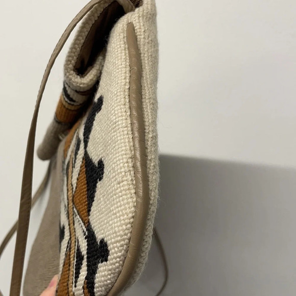 PATRICIA SMITH MOON BAG Vintage 1980 Aztec Bag - Picture 8 of 14